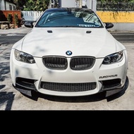 BigSale 2PCS Carbon Fiber Front Bumper Lip Splitter Spoiler Flap Cupwings for B MW 08-12 E92 E93 M3 