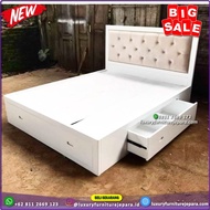 Tempat Tidur Minimalis Modern Divan Duco Full Laci Dipan Minimalis