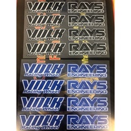 Sticker Rays Volk Racing Te37 Original Quality