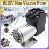 [PraskuccMY] Mini Air Pump Motor Diaphragm Air 65-120kpa DC12V Vacuum Suction 6W for Fuel with Brack