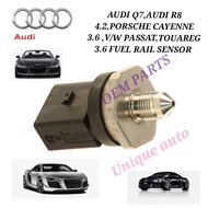 AUDI Q7,AUDI R8 4.2, PORSCHE CAYENNE 3.6, V/W PASSAT, TOUARGE 3.6 FUEL RAIL SENSOR