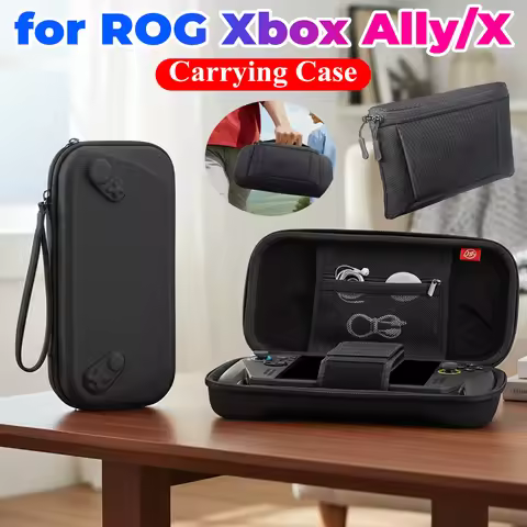 Travel Carrying Case for ROG Xbox Ally/Ally X 2-in-1 Detachable Hard Case Waterproof Shockproof Stor