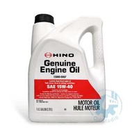 《油工坊》HINO GENUINE ENGINE OIL 15W40 3.78L 日野原廠 重負荷柴油機油 CJ-4