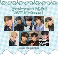ZEROBASEONE ZB1 KCON 2023 Photocard & ID Photo Set