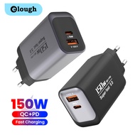 Elough 150W USB C Fast Charging Charger For Mobile Phone MultiPorts USB Type C Wall Charger Adapter
