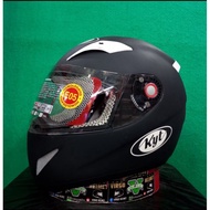KYT HELMET C4 TECH SOLID BLACK MATT LEGENDARY HELMET