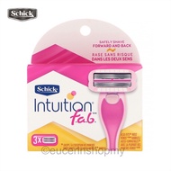 Schick Intuition FAB Kit Women Razor Blade Shaver FAB Refill (Shaver & Refill)