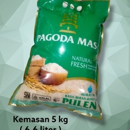 Beras pulen beras murah beras pagoda mas 5 kg