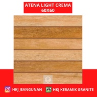 GRANIT ATENA DECKWOOD LIGHT CREMA 60X60 KUALITAS 1 GRADE A