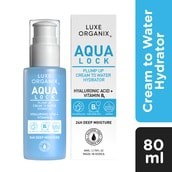 LUXE ORGANIX Aqua Lock Plump Up Cream to Water Hydrator 80ml