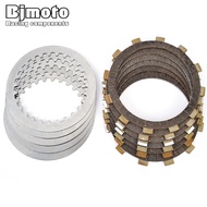 SR250TH SR 250 TH Clutch Friction Disc Plates For 5Y1-16321-00 6 360-16325-00 5 1.2 For Yamaha SR250