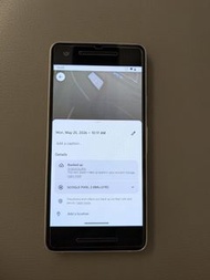 Looks perfect: unlimited photo video storage Google Pixel 2 White pixel2 64gb  mobile phone all work
