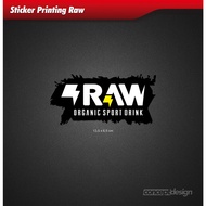 Raw Printing Sticker