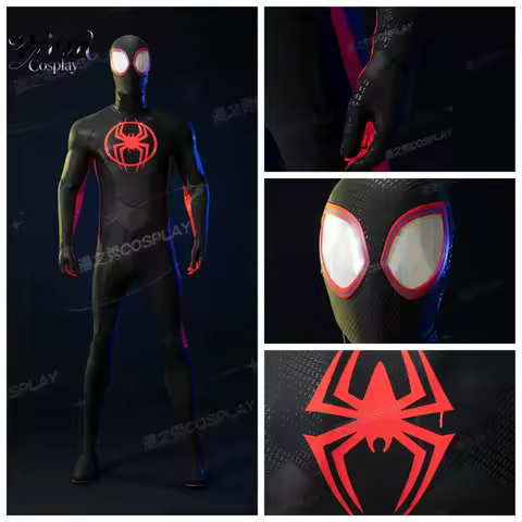 SMATSV Miles Morales Cosplay Costume Full Set Hallowen Play Role Clothes Clothing
