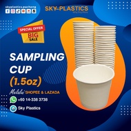 Paper Sampling Cup 1.5oz | Tester Cup 50pcs |