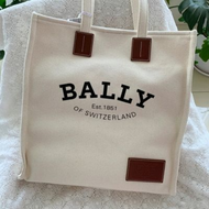【Spot Eress】 BALLY Bali Zhao Lusi Same Style Canvas Bag Fashion New Casual Versatile Large Capacity 