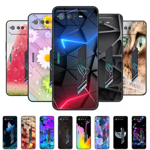 For Asus ROG Phone 6 Pro Case Phone Cover Silicone Soft TPU Back Cover for Asus ROG Phone 6 ROG6 Pro