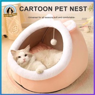 Pet Bed Cat Bed dog bed Removable Washable Cat Dog House Warm Soft Pet Cushion Dog Kennel Or Small D
