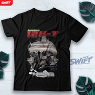 MESIN Kaos The 12H-T ENGINE ENGINE LAND CRUISER 4X4 12H 12H T TSHIRT BAJU DISTRO