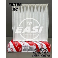 High Quality Cabin AC filter for Avanza Xenia 2012+ Calya Sigra Agya Ayla 88568-BZ060