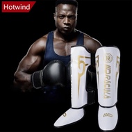 HOTWIND 1 Pair Boxing Leg And Instep Guard Protective Clothing Adult Children Sanda Muay Thai Competition Training Thick Leg Pads E3T3