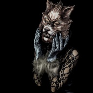 Dovetail Butterfly Cartoon Animal Shape Mask Wolf Mask Wolf Claw Gloves