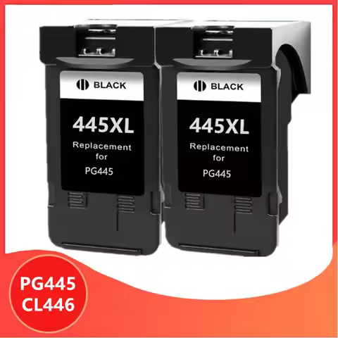 Compatible PG-445 PG445 CL-446 XL Ink Cartridge for Canon PG 445 CL446 for Canon PIXMA MX494 MG2440 