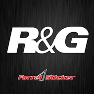 R&G 1.1 CM X 3.4 CM cutting sticker