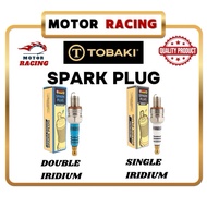 TOBAKI Spark Plug DOUBLE IRIDIUM & SINGLE IRIDIUM LC135 Y15 Y16 RS150 RSX VARIO150 FUTURE Fi EX5