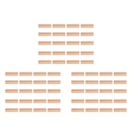 [jusumall]40PCS Wood Place Card Holders Wooden Table Number Stands Wedding Sign Rustic Message Name 