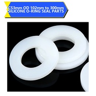 Silicone O-Rings CS3mm*OD102-300mm Waterproof Seal for Industrial & Home Use 【HJC-XMB】