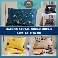 HOTSELLING ITEM Sarung Bantal Hotel 1 helai  Modern Design 45 X 74cm Sarung Bantal Cadar #SBC1