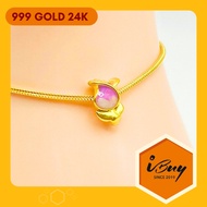 IBUY 999 Gold IFC00770 Tulipa Gesneriana Purple 郁金香 - 紫 24k (999)