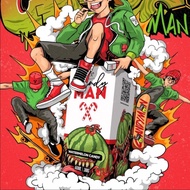 Candyman Watermelon Candy 3mg 60ml Candy Man Liquid Vape Fruity DSA