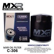 MXR C-306 | OIL FILTER | FITS MITSUBISHI 4D56 DIESEL | HIGH-EFFICIENCY | PREMIUM ENGINE OIL