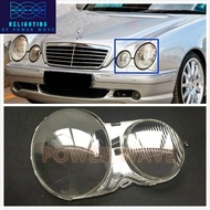 MERCEDES W210 2001-2003 HEADLAMP COVER HEADLAMP LENS HEADLAMP CASING (HARGA SEPASANG)