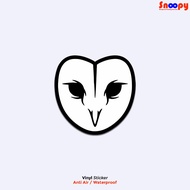 Owl DB Logo Brand Sticker Local Waterproof Print Cut Sticker