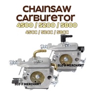 HEAVY DUTY -- 4500/5200/5800 CHAINSAW CARBURETOR - Ogawa OG6816 OG6818 OG6820 OG6822 Gasoline 18” 20