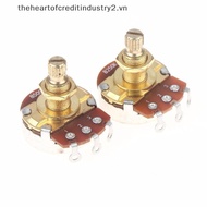 # thehear # 1Pcs Guitar Potentiometer Pot Low Torque And Low Noise Smooth Feel Brass Shaft A500K A25