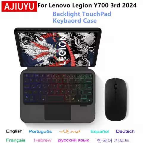 Magic Keyboard Case For Lenovo LEGION Y700 2025 Game Tablet for Legion Y700 3rd Gen 8.8 inch TB321FU