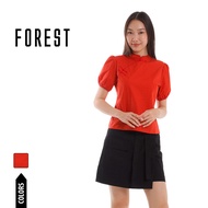Forest Cheongsam Perempuan | Forest Ladies CNY Cheongsam Tops - 822572