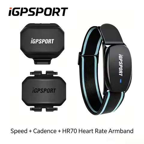 iGPSPORT HR70 Waterproof Armband Heart Rate Monitor Strap For Running Cycling Road Bike Sports