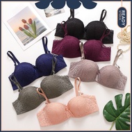 [Cloud Bazaar]  Alicia’s Secret Floral Lace Underwire Half Coverage Bra/ Coli Wanita Berdawai (34-40