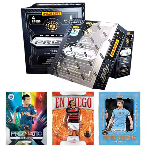 Panini 2025 Prizm FIFA Club World Cup Football Card Design Exquisite Official Limited Edition Star C