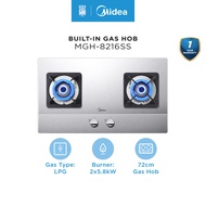 Midea MGH-8216SS Stainless Steel Built-In Gas Hob