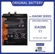 แบตเตอรี่ แท้ Xiaomi 11 Xiaomi11 Mi11BM4X 4710MAh แบตเตอรี่โทรศัพท์สำหรับ Xiaomi 11 Xiaomi11 Mi11 Xi