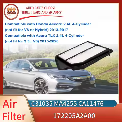LA-8103 For Honda Accord 9 2.4L 2013-2017 ACURA TLX 2.4 2015-2020 Car Engine Air Filter 172205A2A00 