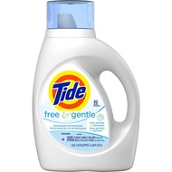 Tide Free & Gentle Liquid Laundry Detergent 32 Loads, 1.36L
