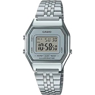 Casio Digital นาฬิกาข้อมือผู้หญิง สายสแตนเลส รุ่น LA680WA ของแท้ประกันศูนย์ CMG