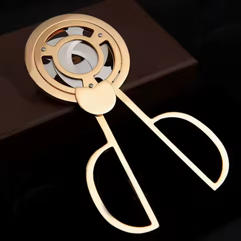 Flame Lover Cuba Cigar Cutter Guillotine Puncher Scissors Knife Stainless Steel 3 Sharp Blades Cutti